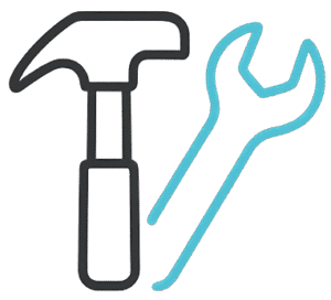 Technical enhancement icon